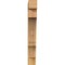 Ekena Millwork Balboa Block Rough Sawn Bracket, Western Red Cedar, 4"W x 20"D x 32"H BKT04X20X32BOA05RWR - alternate 2